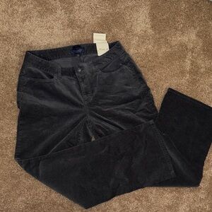 NWT Talbots Corduroy Gray pant